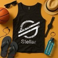Stellar Lumens Crypto Xlm Token Decentralized Blockchain Tank Top thumb 4