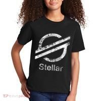 Stellar Lumens Crypto Xlm Token Decentralized Blockchain Kids T-Shirt thumb 2