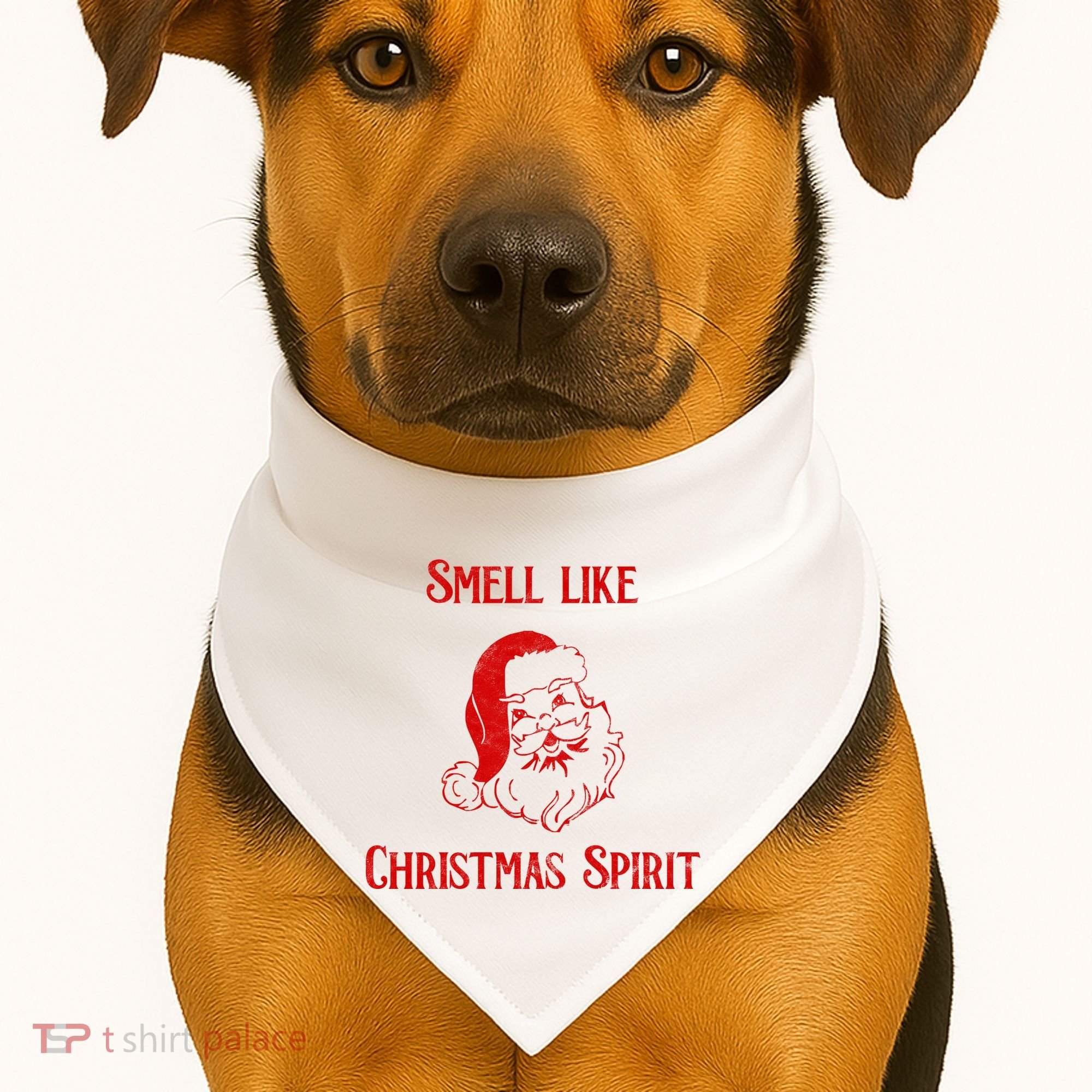 Smells Like Christmas USA-Made Doggie Bandana