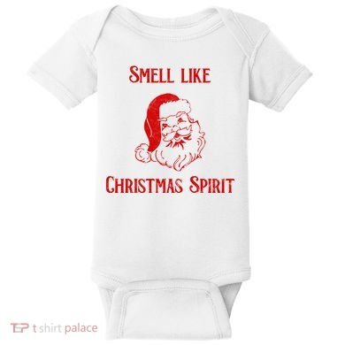 Smells Like Christmas Baby Bodysuit
