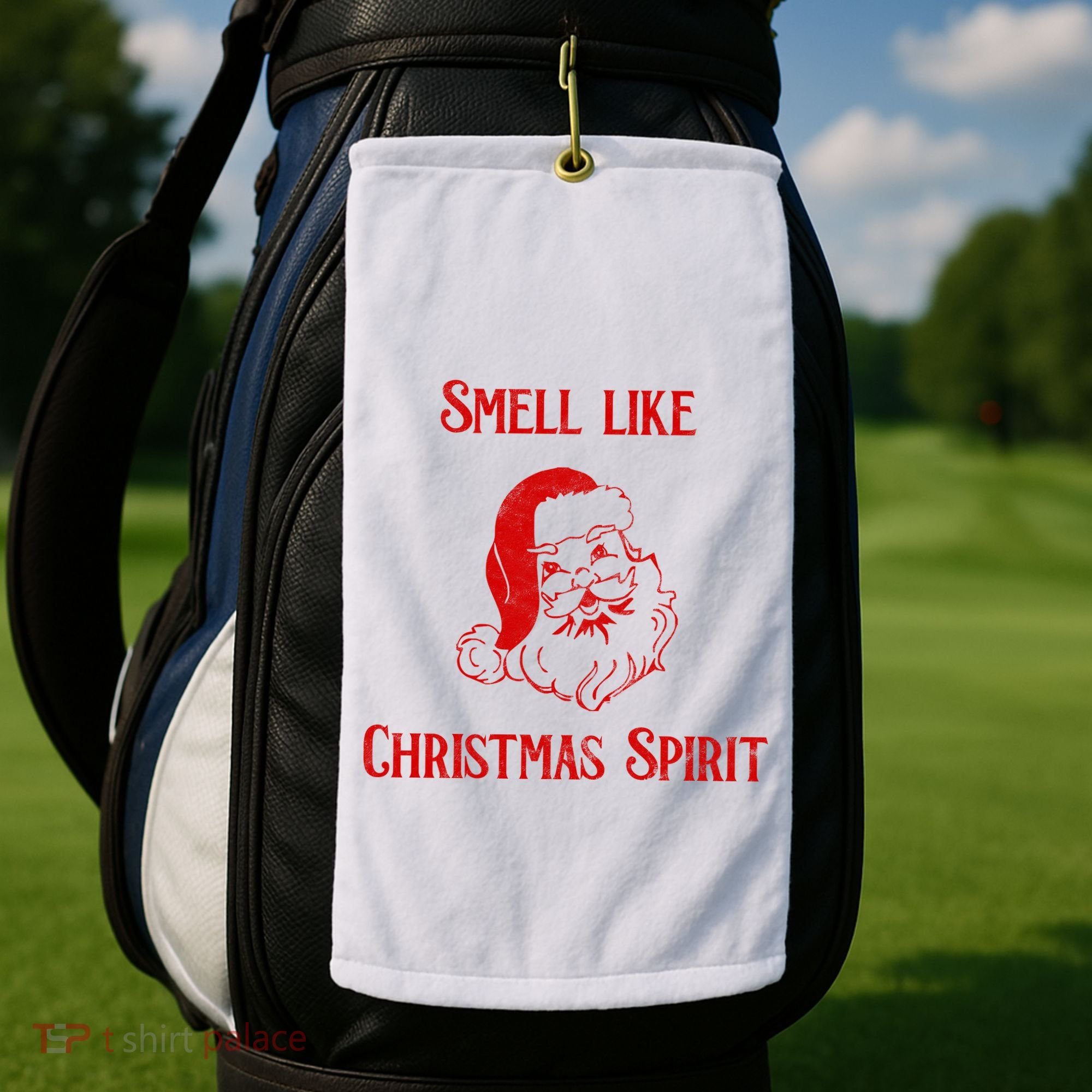 Smells Like Christmas Golf Towel