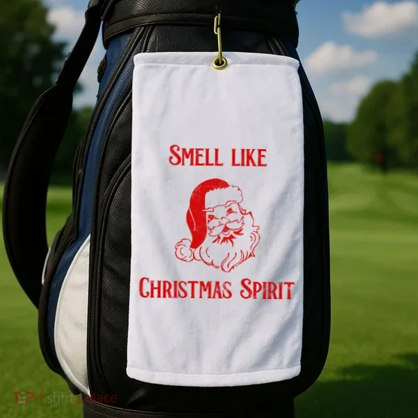 Smells Like Christmas Golf Towel