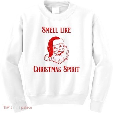 Smells Like Christmas Kids Sweatshirt