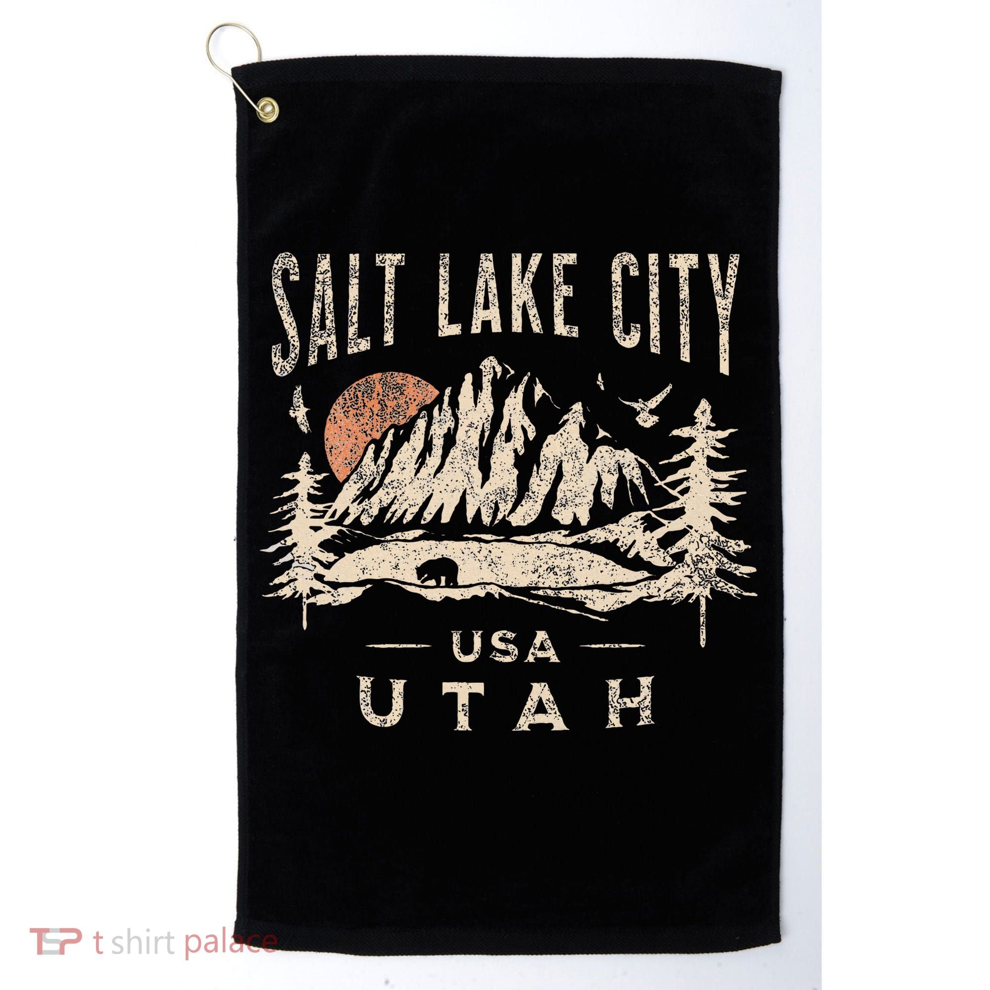 Salt Lake City Golf Towel