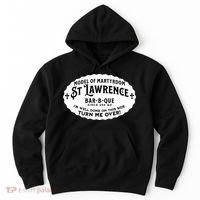 St Lawrence Catholic BBQ Fathers Day gift Deacon Hoodie thumb 0