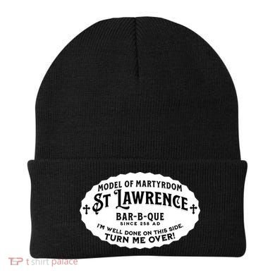 St Lawrence Catholic BBQ Fathers Day gift Deacon Beanie