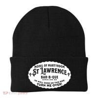 St Lawrence Catholic BBQ Fathers Day gift Deacon Beanie thumb 0