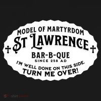 St Lawrence Catholic BBQ Fathers Day gift Deacon Pajama Set thumb 2