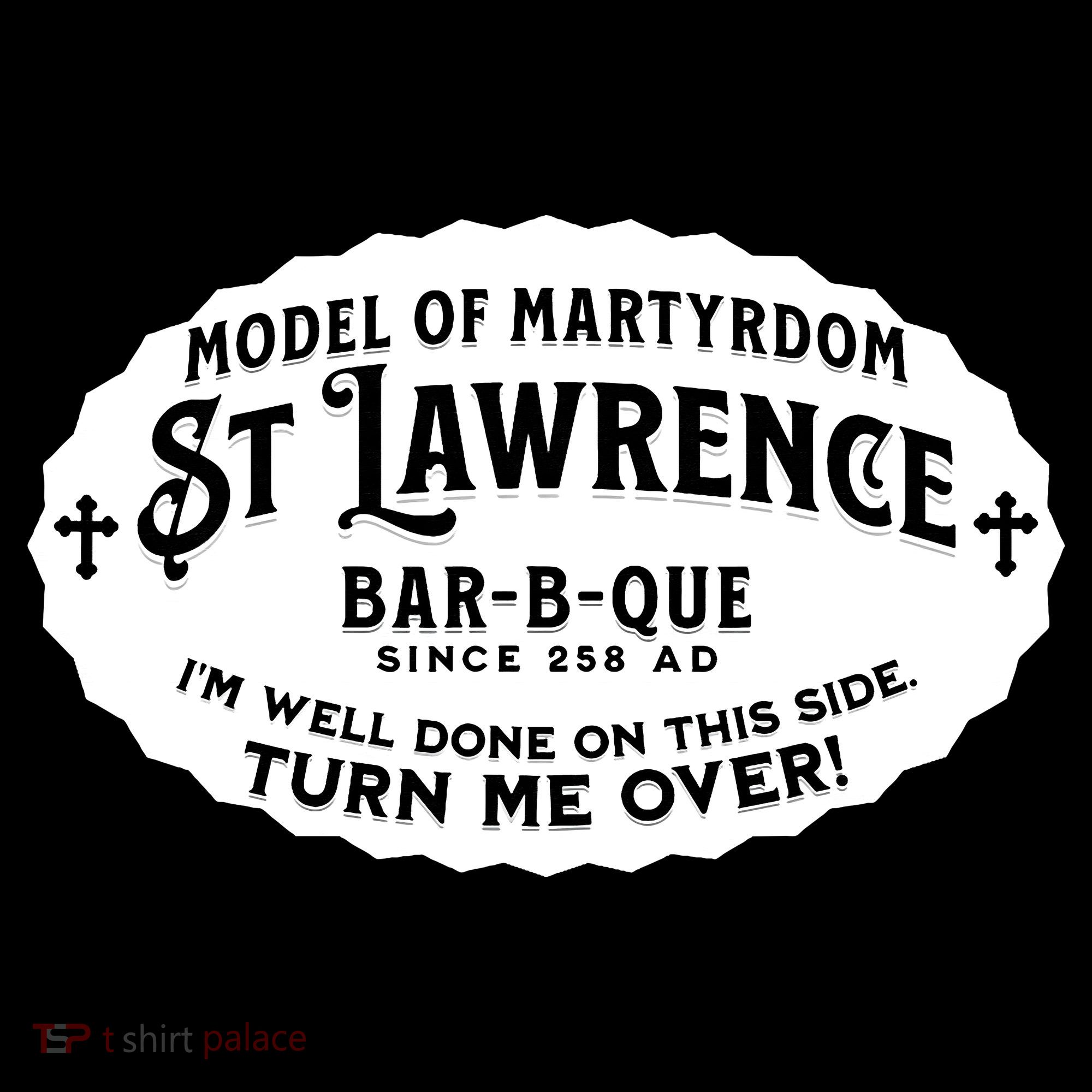St Lawrence Catholic BBQ Fathers Day gift Deacon Polo