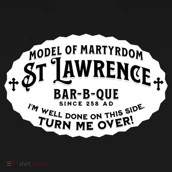 St Lawrence Catholic BBQ Fathers Day gift Deacon Women's Hoodie