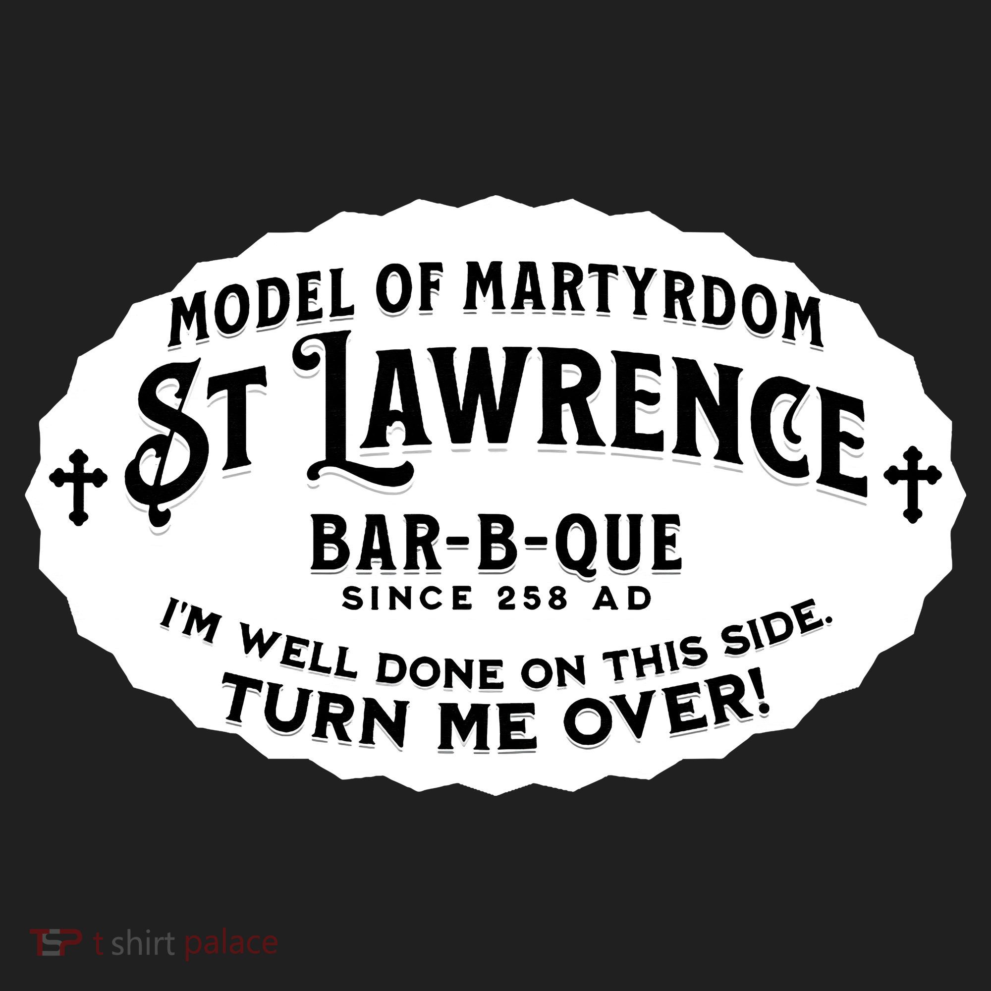 St Lawrence Catholic BBQ Fathers Day gift Deacon Tumbler
