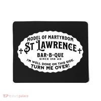 St Lawrence Catholic BBQ Fathers Day gift Deacon Mousepad thumb 0