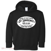St Lawrence Catholic BBQ Fathers Day gift Deacon Toddler Hoodie thumb 0