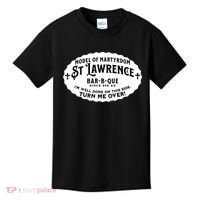 St Lawrence Catholic BBQ Fathers Day gift Deacon Kids T-Shirt thumb 0