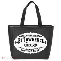 St Lawrence Catholic BBQ Fathers Day gift Deacon Tote Bag thumb 0
