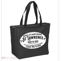 St Lawrence Catholic BBQ Fathers Day gift Deacon Tote Bag thumb 2