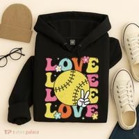 Softball Love Cute Softball  Hoodie thumb 4