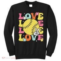 Softball Love Cute Softball  Sweatshirt thumb 0