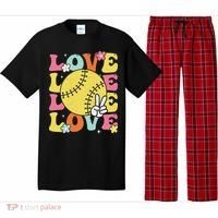 Softball Love Cute Softball  Pajama Set thumb 0