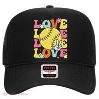 Softball Love Cute Softball  Hat thumb 0