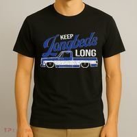 Squarebody Longbed Classic Square Body C30 C10 K10 Truck T-Shirt thumb 3