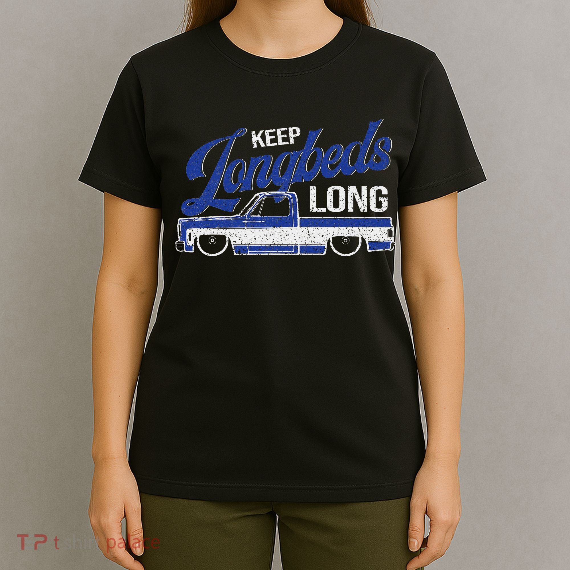 Squarebody Longbed Classic Square Body C30 C10 K10 Truck T-Shirt
