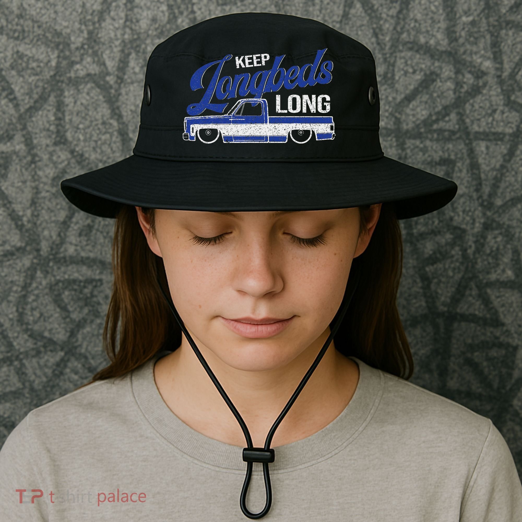 Squarebody Longbed Classic Square Body C30 C10 K10 Truck Bucket Hat