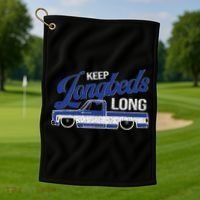 Squarebody Longbed Classic Square Body C30 C10 K10 Truck Golf Towel thumb 1