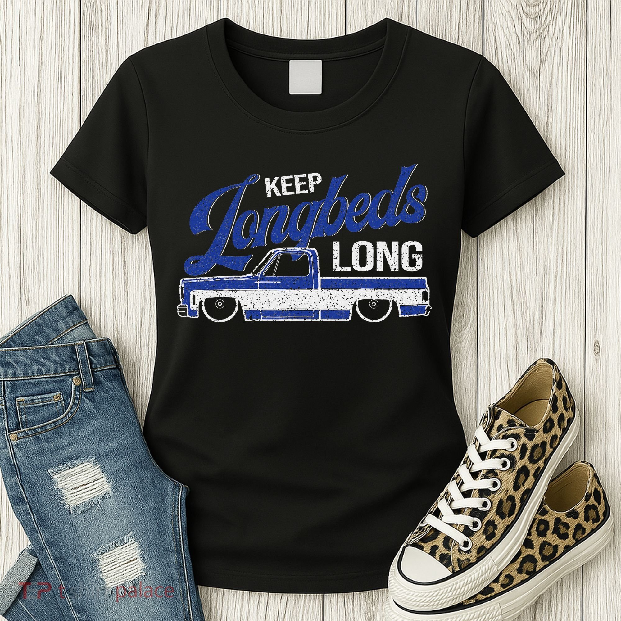 Squarebody Longbed Classic Square Body C30 C10 K10 Truck Women's T-Shirt