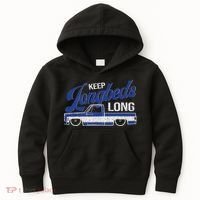 Squarebody Longbed Classic Square Body C30 C10 K10 Truck Kids Hoodie thumb 0