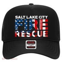 Salt Lake City Utah Fire Rescue Department Firefighters Duty Hat thumb 0
