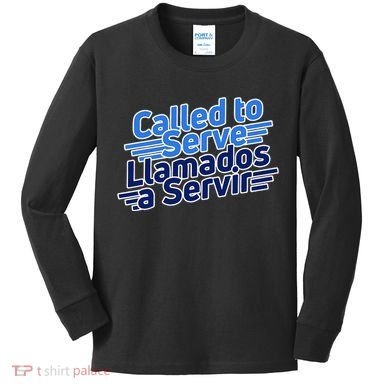 Spanish Language Called To Serve Lds Missionary Mission Kids Long Sleeve Shirt