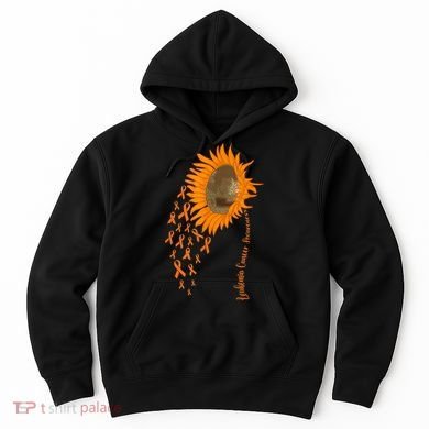 Sunflower Leukemia Cancer Awareness Hoodie