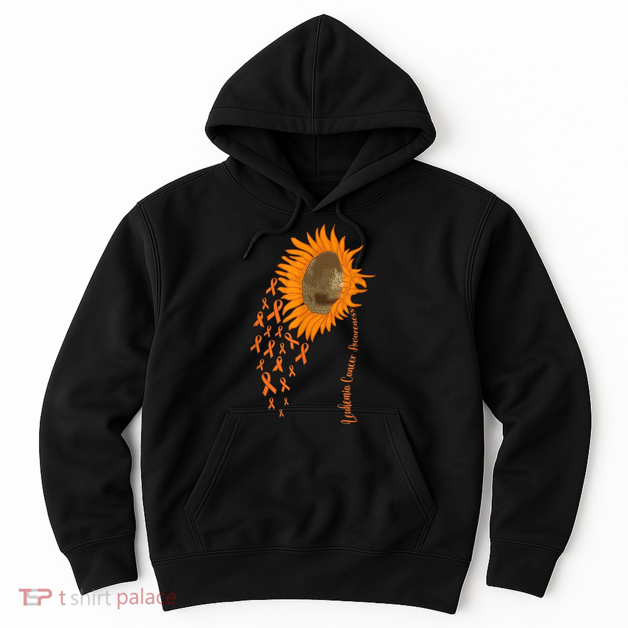 Sunflower Leukemia Cancer Awareness Hoodie