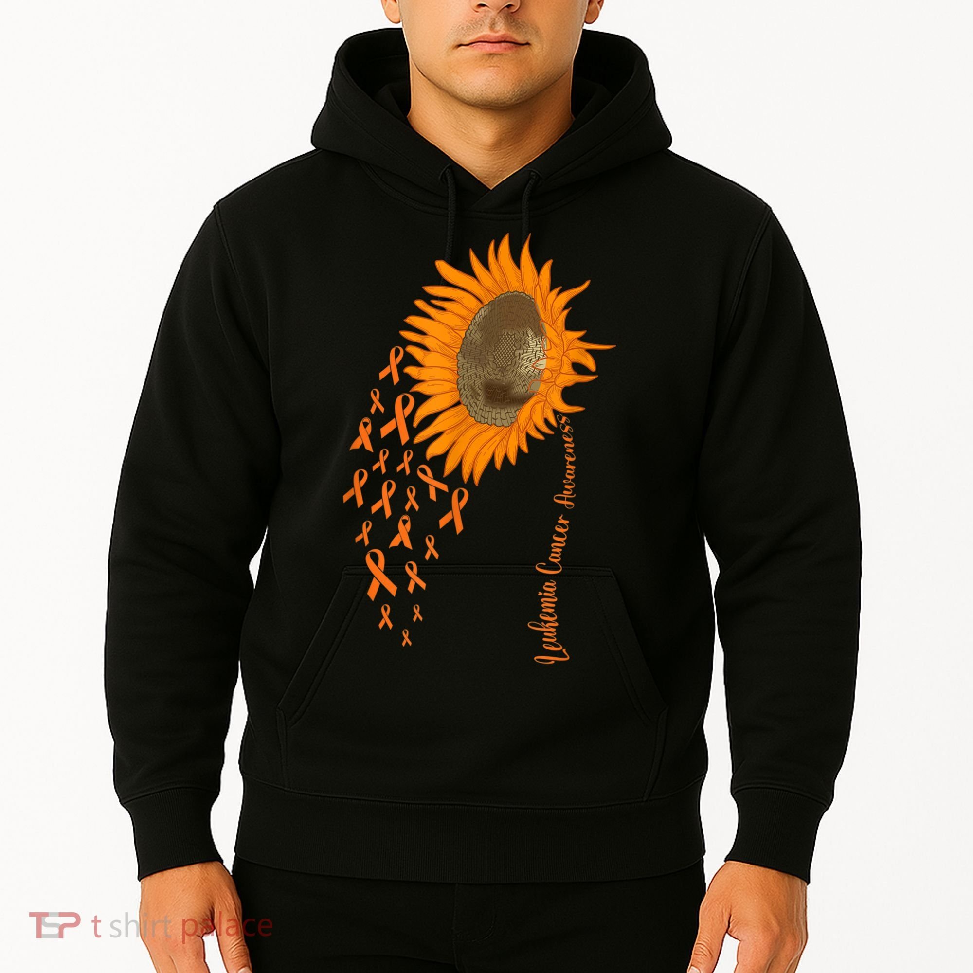 Sunflower Leukemia Cancer Awareness Hoodie