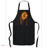 Sunflower Leukemia Cancer Awareness Apron thumb 0