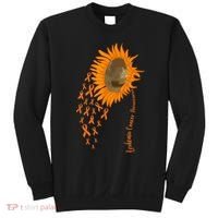 Sunflower Leukemia Cancer Awareness Sweatshirt thumb 0