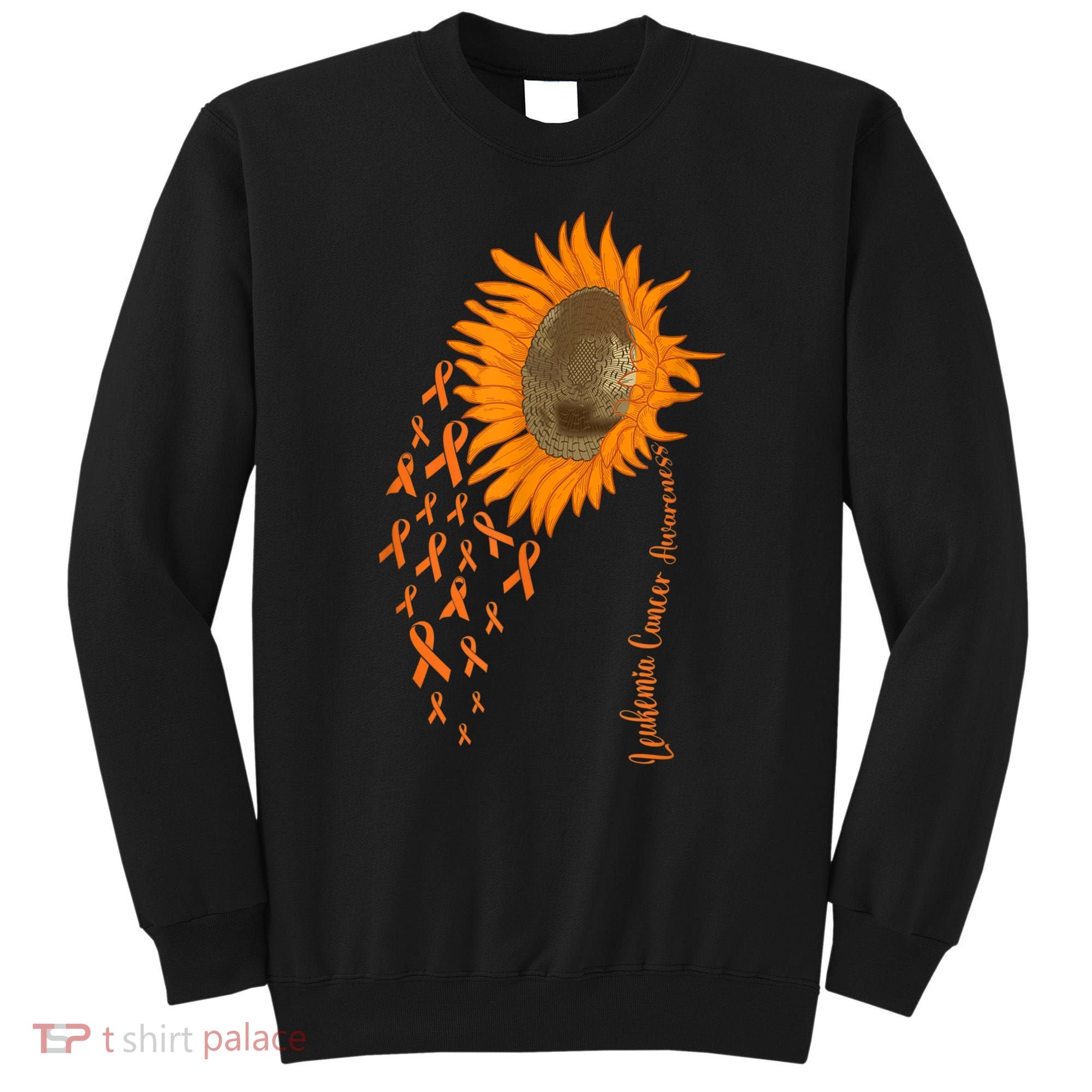 Sunflower Leukemia Cancer Awareness Sweatshirt