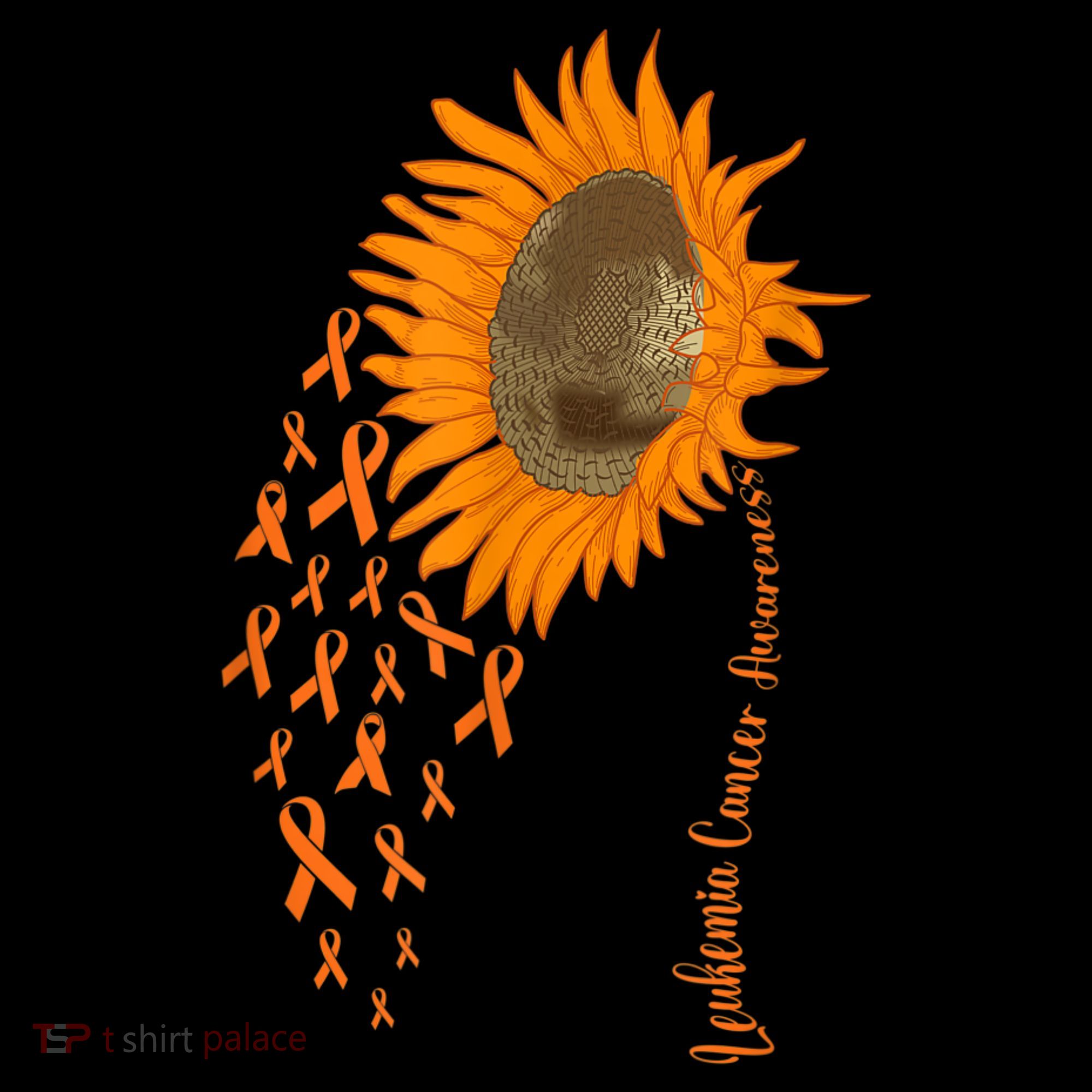 Sunflower Leukemia Cancer Awareness Sweatshirt