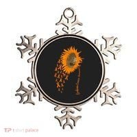 Sunflower Leukemia Cancer Awareness Ornament thumb 0