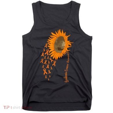 Sunflower Leukemia Cancer Awareness Tank Top