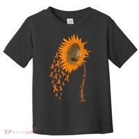 Sunflower Leukemia Cancer Awareness Toddler T-Shirt thumb 0