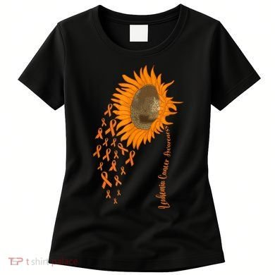 Sunflower Leukemia Cancer Awareness Women's T-Shirt