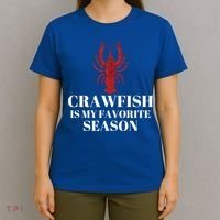 Seafood Lover Crawfish Is My Favorite Season Cool Gift T-Shirt thumb 4