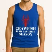 Seafood Lover Crawfish Is My Favorite Season Cool Gift Tank Top thumb 3