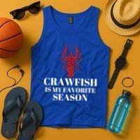 Seafood Lover Crawfish Is My Favorite Season Cool Gift Tank Top thumb 4