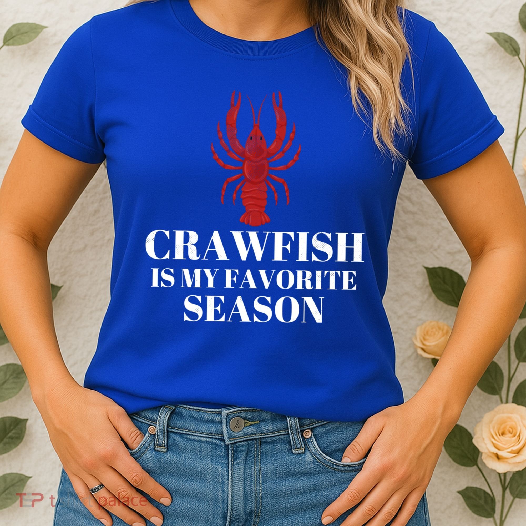 Seafood Lover Crawfish Is My Favorite Season Cool Gift Women's T-Shirt