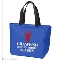 Seafood Lover Crawfish Is My Favorite Season Cool Gift Tote Bag thumb 3