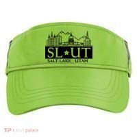 Salt Lake City Utah Ut Hometown Home State Pride Adult Drive Performance Visor thumb 0