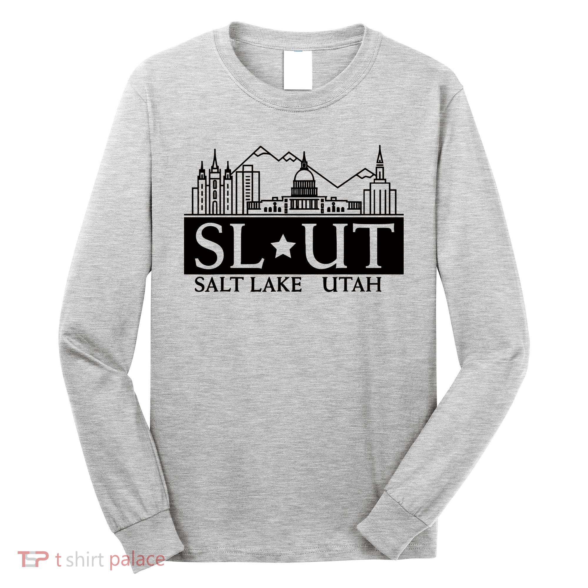 Salt Lake City Utah Ut Hometown Home State Pride Long Sleeve Shirt